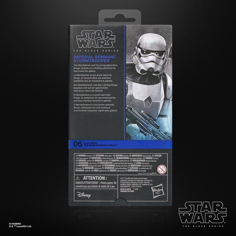 Star Wars: The Mandalorian & Grogu Black Series Action Figure Imperial Remnant Stormtrooper (Weathered) 15 cm Hasbro