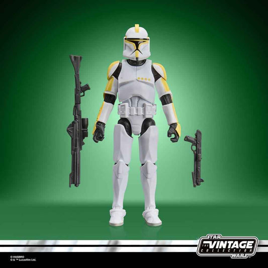 Star Wars Episode II Vintage Collection Action Figure Clone Trooper Commander 10 cm