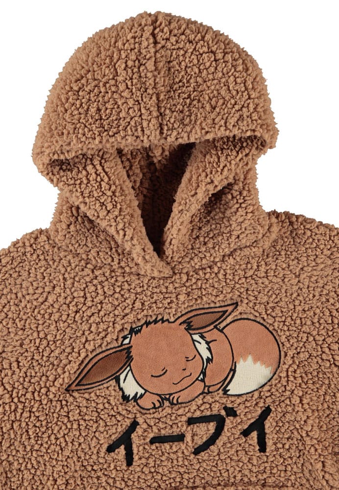 Pokémon Teddy Hooded Sweater Eevee Size M