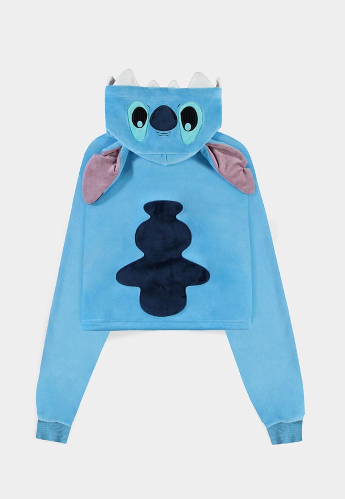 Lilo & Stitch Cropped Hooded Sweater Stitch Size XXL