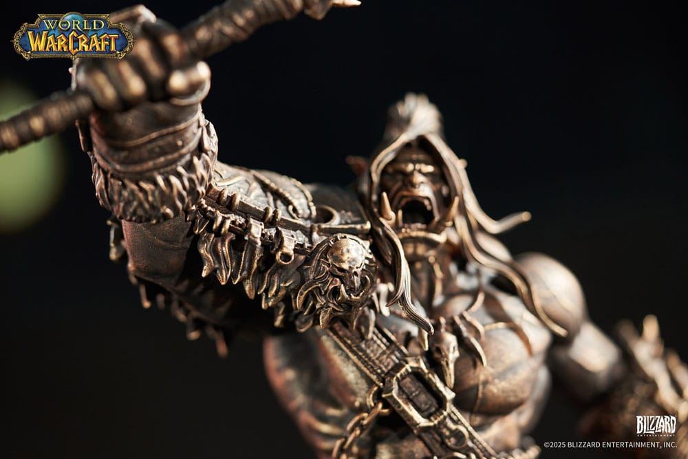 World of Warcraft Statue 1/10 Bronze Coloured Edition Grommash Hellscream 31 cm