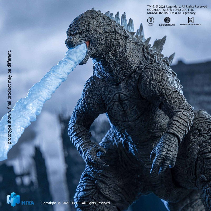 Godzilla 2014 Exquisite Basic+ Action Figure Godzilla Translucent Ver. 18 cm Hiya Toys