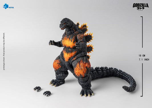 Godzilla vs. Destoroyah (1995) Exquisite Basic Action Figure Burning Godzilla 18 cm Hiya Toys