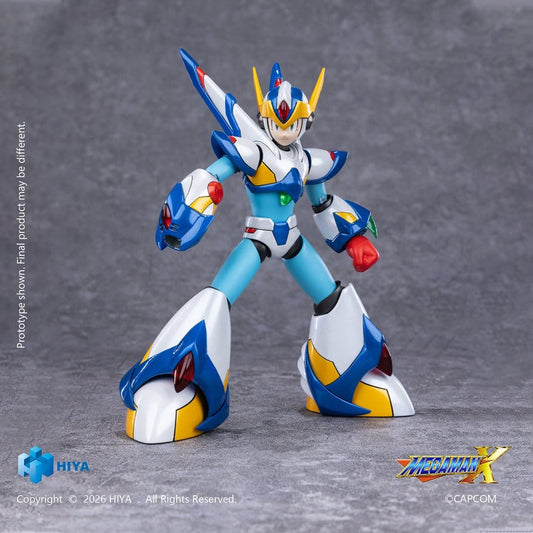 Mega Man X Exquisite Basic Series Actionfigur X Falcon Armor Version 15 cm Hiya Toys