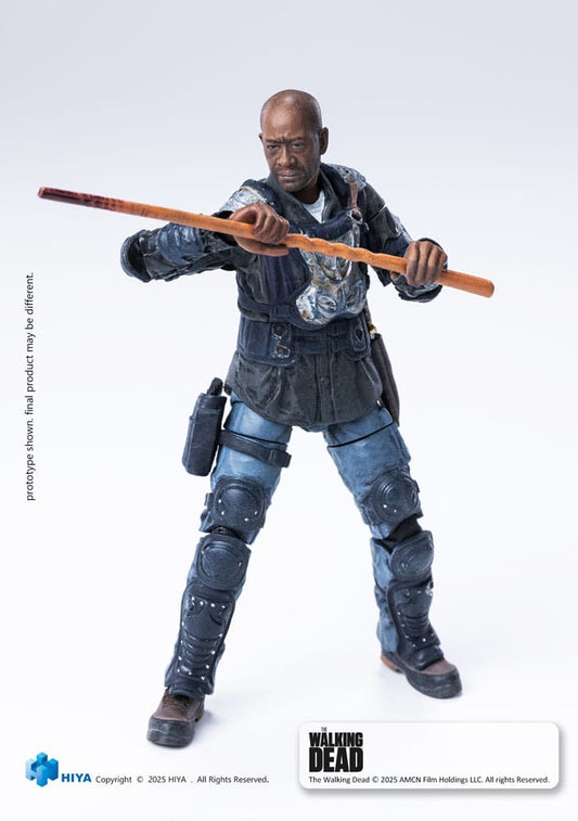 The Walking Dead: The Ones Who Lived Exquisite Mini Action Figure 1/18 Morgan 10 cm Hiya Toys