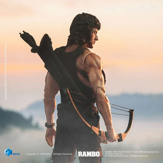 First Blood II Exquisite Super Series Actionfigur 1/12 First Blood II John Rambo 16 cm