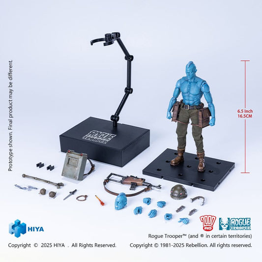 Rogue Trooper Exquisite Super Series Actionfigur 1/12 Rogue Trooper 16 cm Hiya Toys