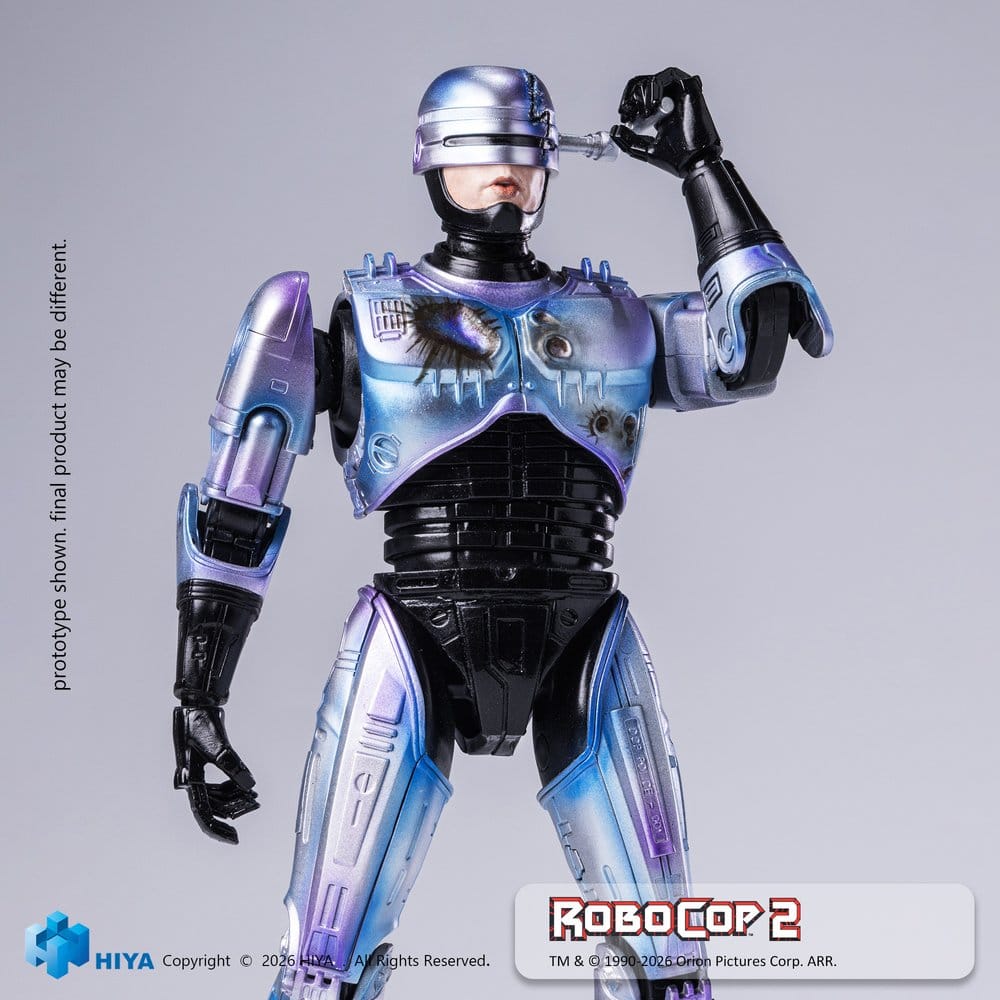 Robocop 2 Exquisite Super Actionfigur 1/12 Robocop 17 cm Hiya Toys