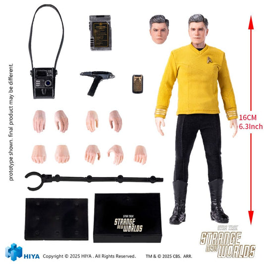 Star Trek Strange New Worlds Exquisite Super Series Actionfigur 1/12 Pike 16 cm