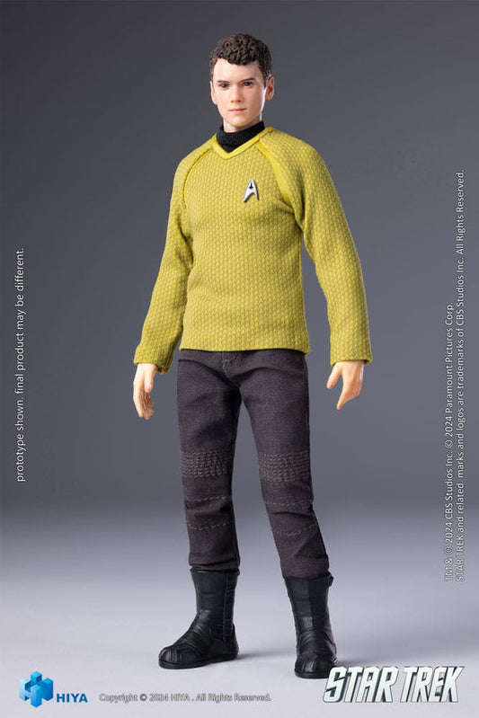 Star Trek 2009 Exquisite Super Series Actionfigur 1/12 Chekov 16 cm Hiya Toys