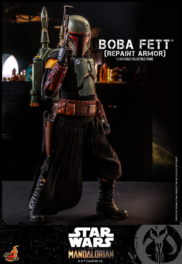 Star Wars: The Mandalorian Action Figure 1/6 Boba Fett Repaint Armor Special Edition 30 cm Hot Toys