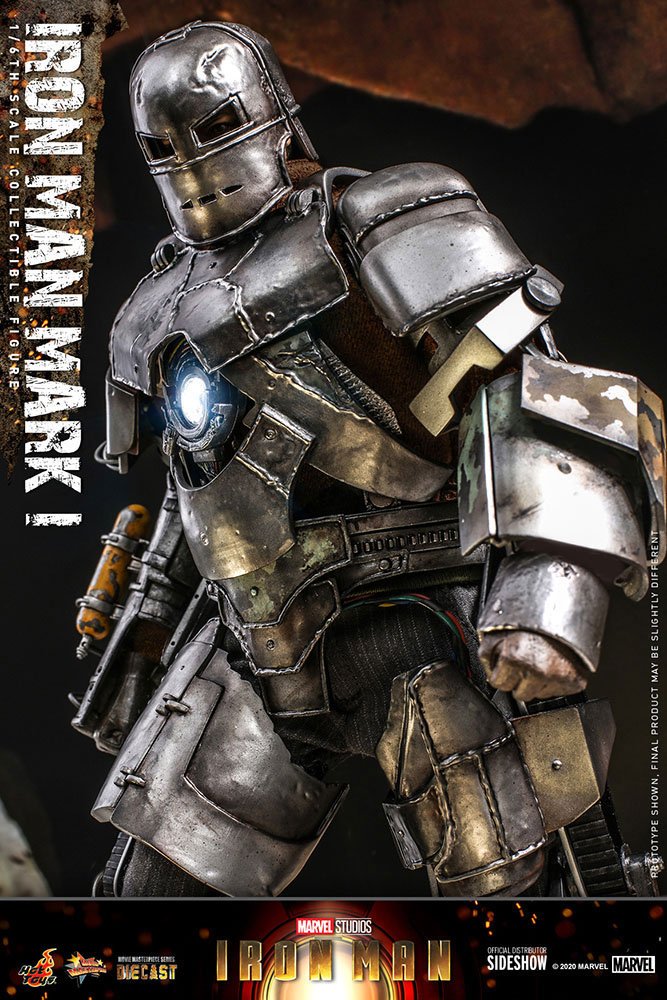 Iron Man Movie Masterpiece Action Figure 1/6 Iron Man Mark I 30 cm Hot Toys