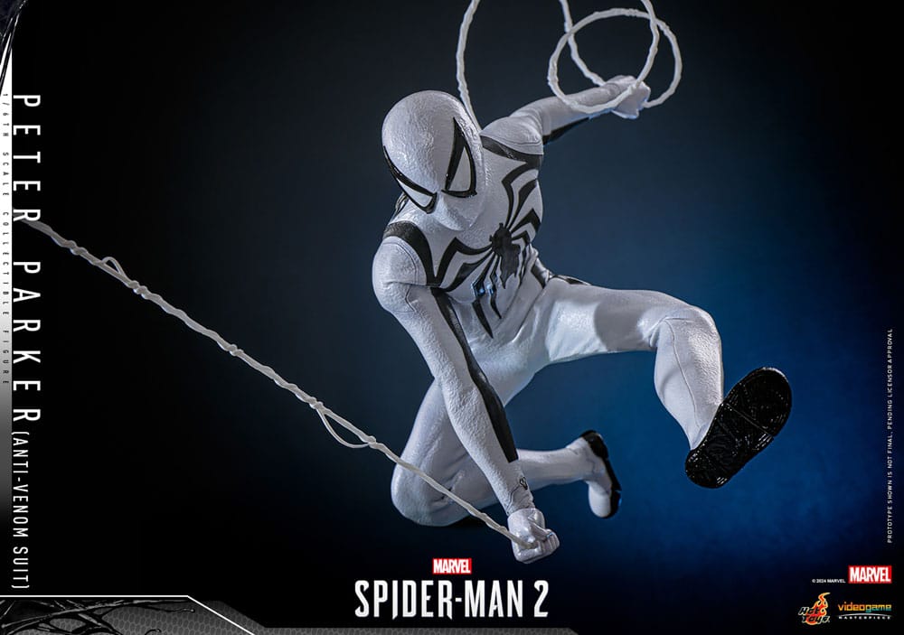 Spider-Man 2 Video Game Masterpiece Action Figure 1/6 Peter Parker (Anti-Venom Suit) 30 cm Hot Toys