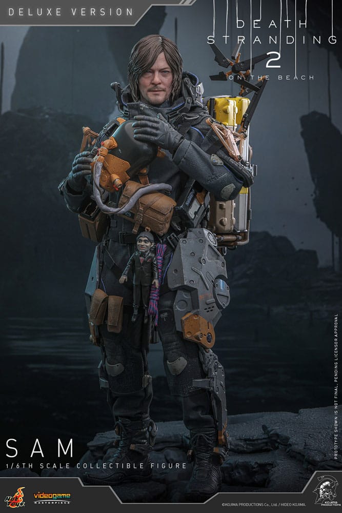 Death Stranding 2: On the Beach Videogame Masterpiece Action Figure 1/6 Sam (Deluxe Version) 31 cm Hot Toys