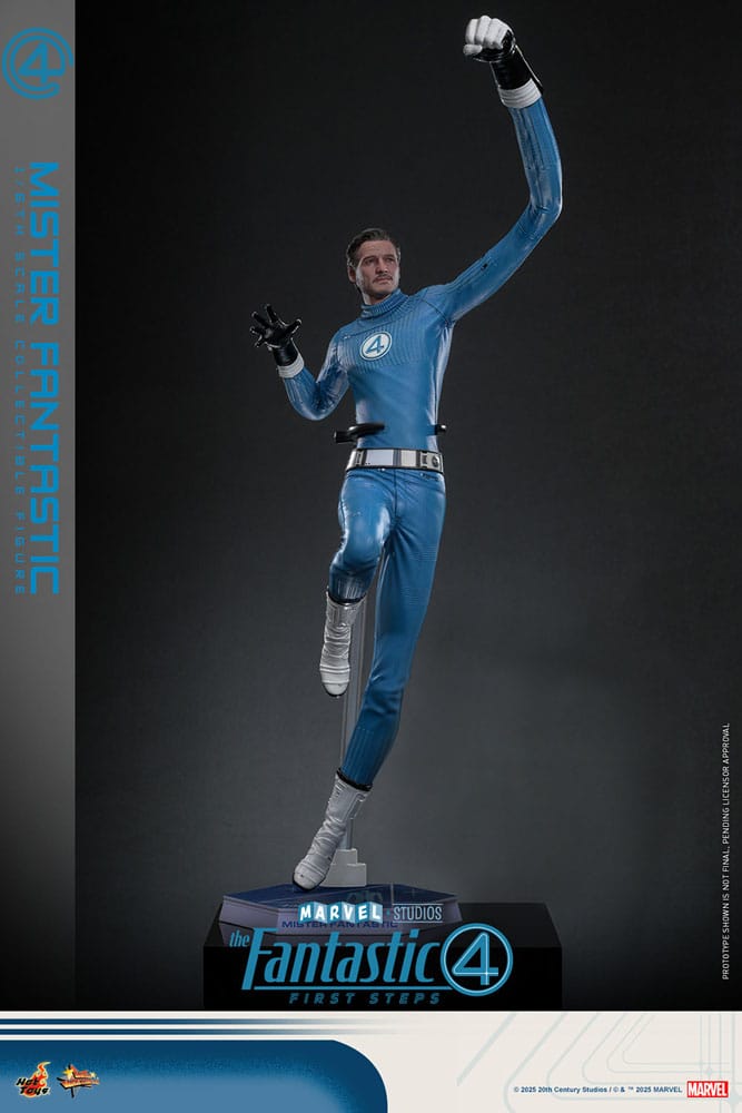 The Fantastic Four: First Steps Movie Masterpiece Action Figure 1/6 Mister Fantastic 30 cm Hot Toys