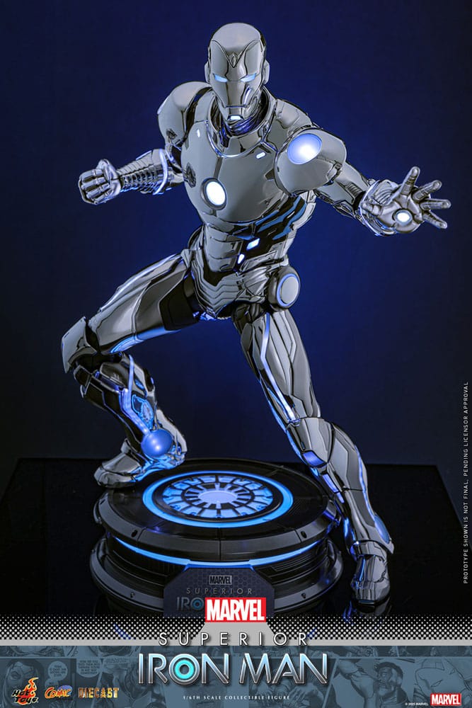 Marvel Comic Diecast Masterpiece Action Figure 1/6 Superior Iron Man 32 cm Hot Toys