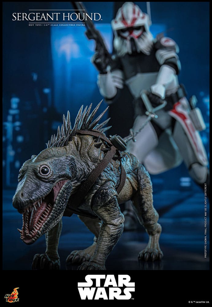 Star Wars: The Clone Wars Action Figure 1/6 Sergeant Hound 30 cm Hot Toys