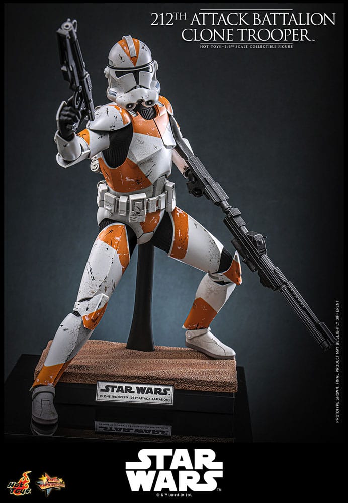 Star Wars: The Clone Wars Action Figure 1/6 212th Attack Battalion Clone Trooper 30 cm Hot Toys
