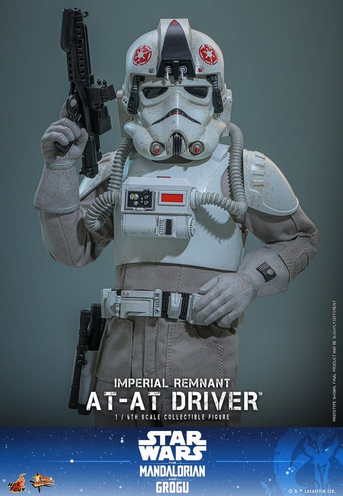 Star Wars Movie Masterpiece Action Figure 1/6 Imperial Remnant AT-AT Driver 30 cm Hot Toys