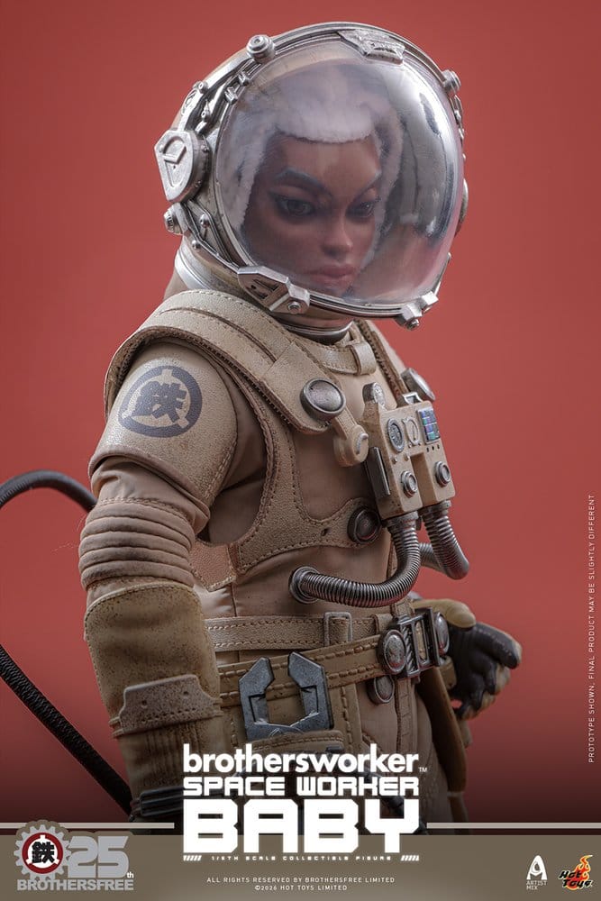 Brothersfree 1/6 Space Worker Baby (Brothersfree 25th Version) 28 cm Hot Toys