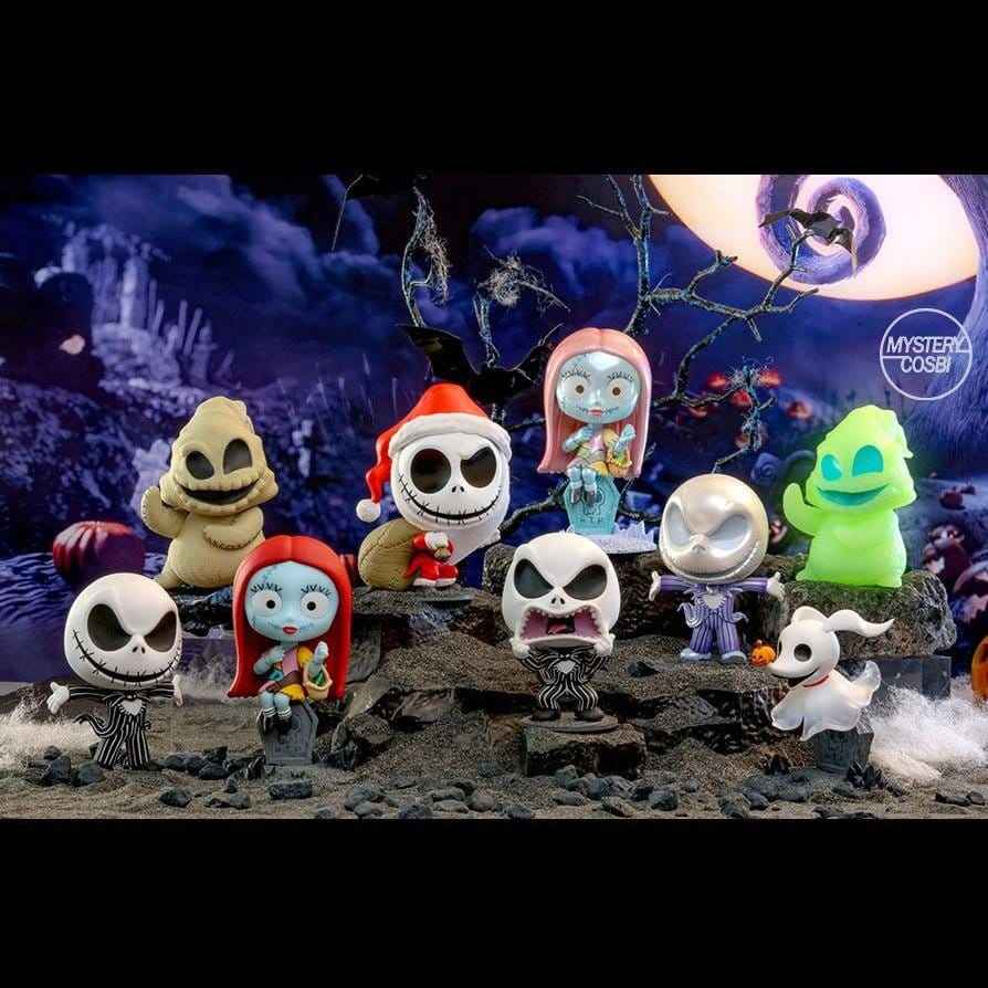 The Nightmare Before Christmas Cosbi Mini Figures 9 cm Blind Box Display (8)