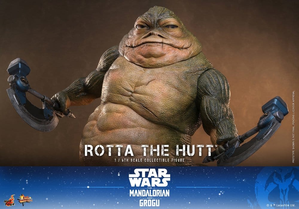 Star Wars Movie Masterpiece Action Figure 1/6 Rotta The Hutt 32 cm Hot Toys