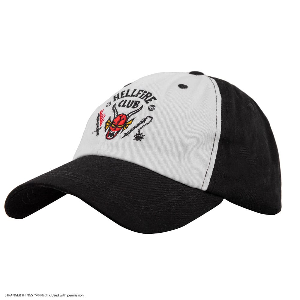 Stranger Things Baseball Cap Hellfire Club Cinereplicas