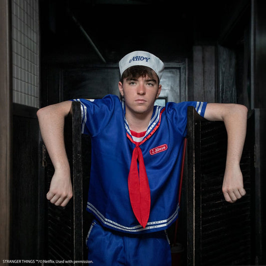 Stranger Things: Scoops Ahoy Steve Costume - FanofThings.co.uk