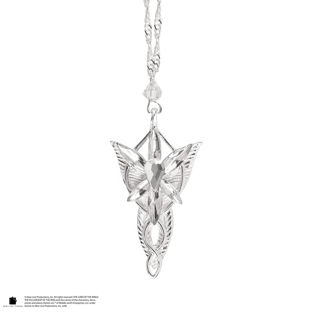 Lord of the Rings tree ornament with Necklace Evenstar