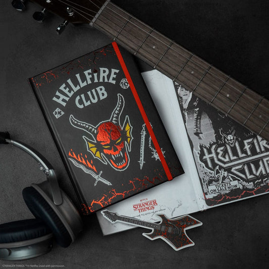 Stranger Things Notebook Hell Fire Club - FanofThings.co.uk