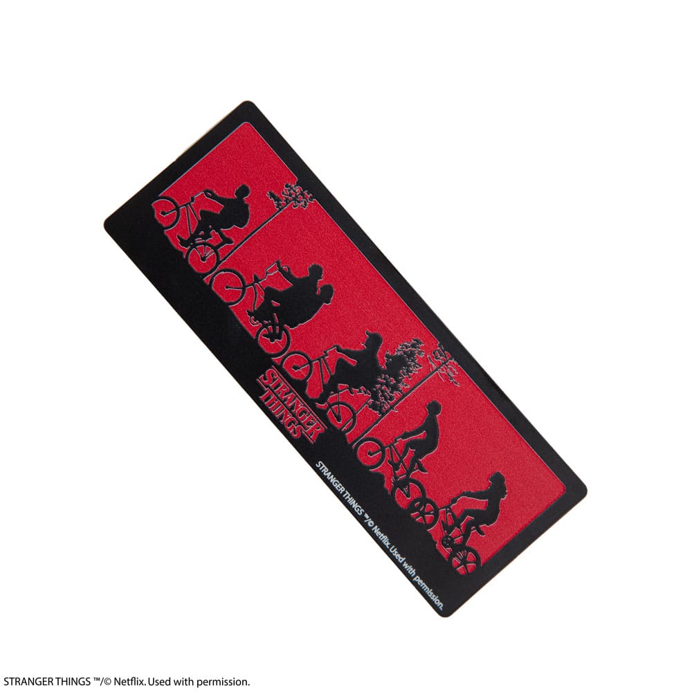 Stranger Things Bookmark Silhouette Metal Cinereplicas