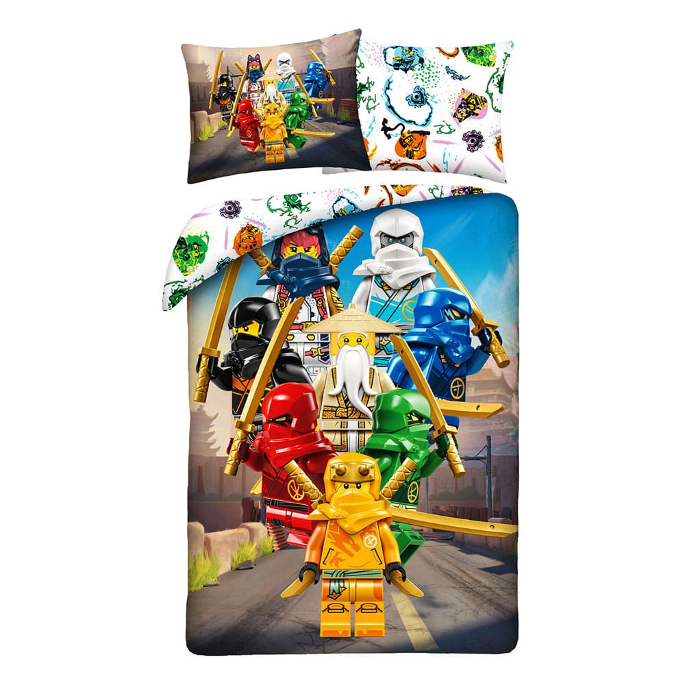Lego Ninja-Go Duvet Set 140 x 200 cm / 70 x 90 cm