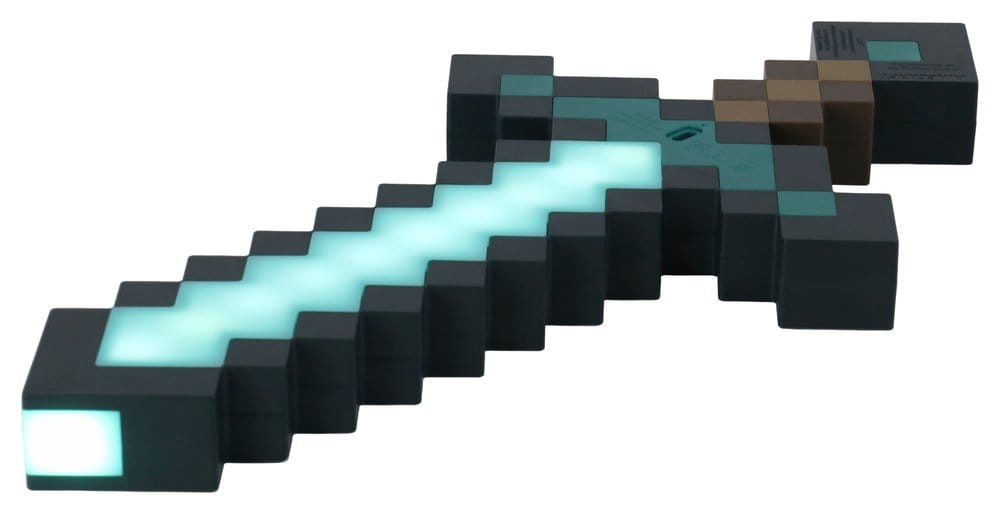 Minecraft Torch Light Sword 40 cm Halantex