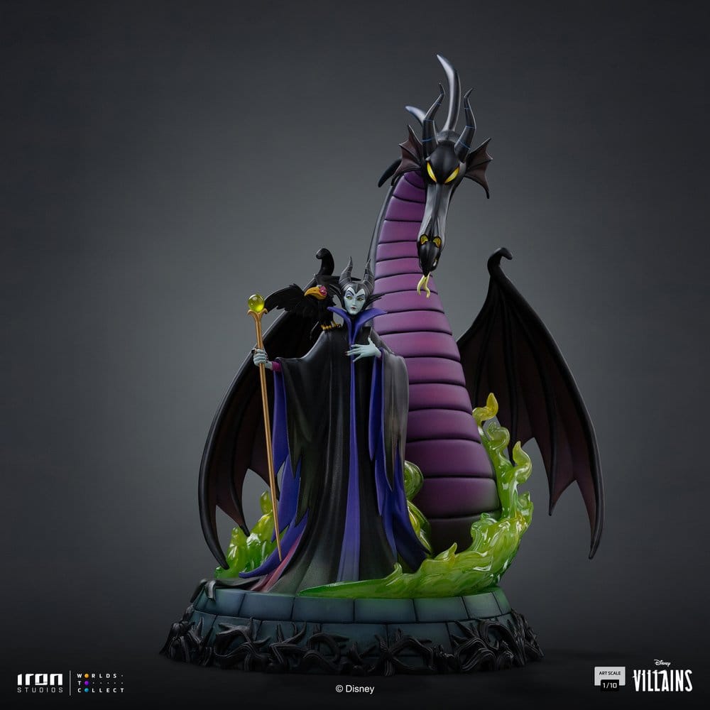 Disney Villains Art Scale Statue 1/10 Maleficent 40 cm Iron Studios