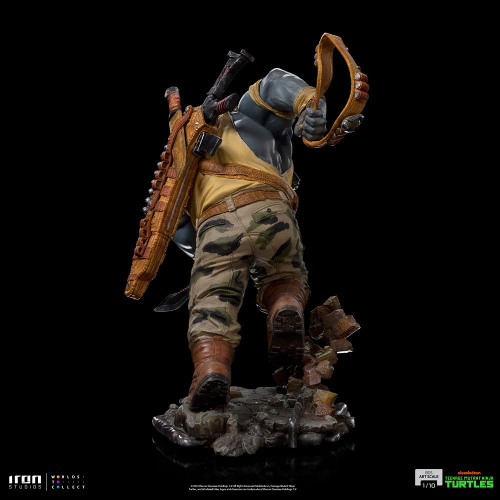 Teenage Mutant Ninja Turtles BDS Art Scale Statue 1/10 Rocksteady 24 cm