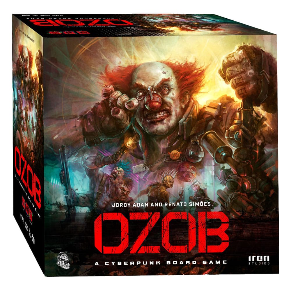 Ozob: A Cyberpunk Board Game board game *English Version* Iron Studios