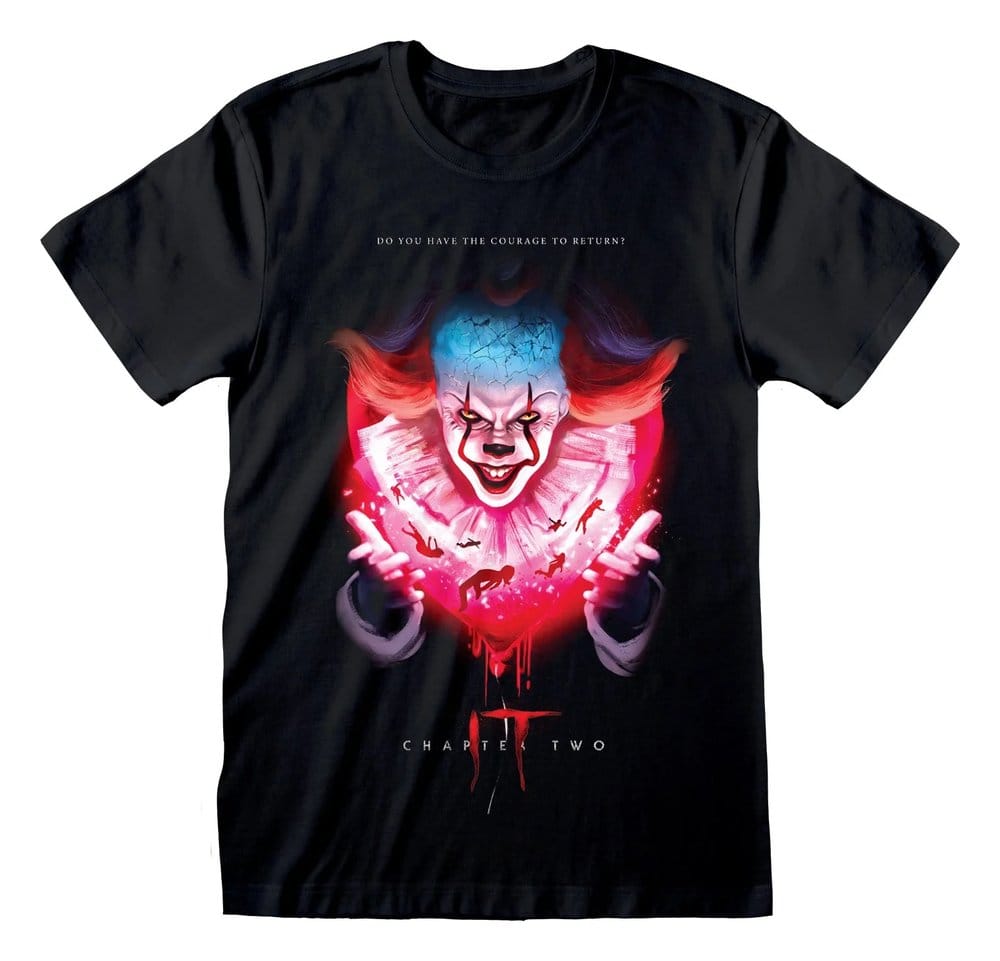 It T-Shirt Poster Black Size S