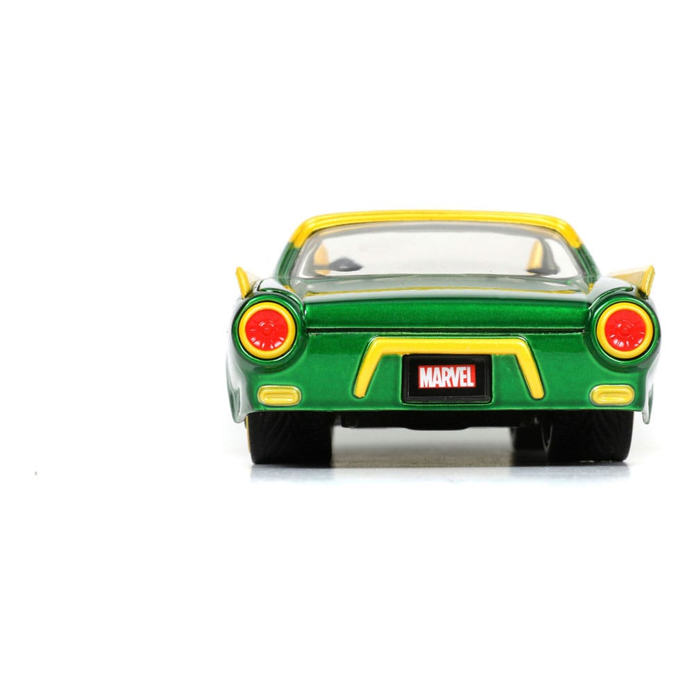 Marvel Diecast Model 1/24 Ford Thunderbird Loki Jada Toys