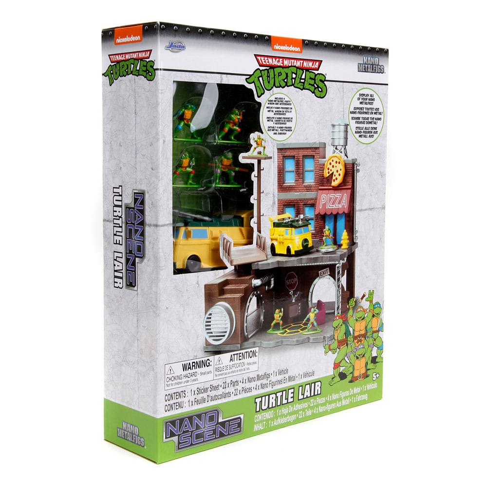 Teenage Mutant Ninja Turtles Nano Metalfigs Nano Scene