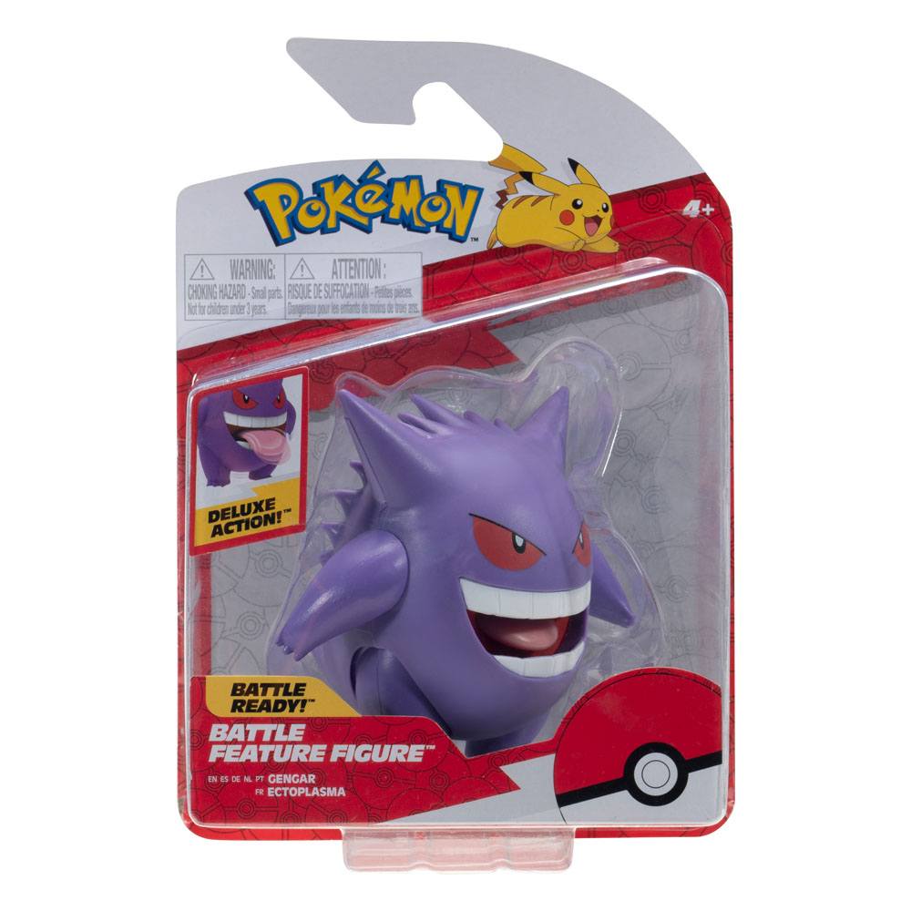 Pokémon Battle Feature Figure Gengar 20 cm Jazwares