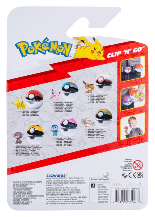 Pokémon Clip 'N' Go Eevee & Premier Ball