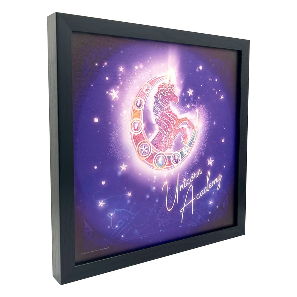 Unicorn Academy Canvas Poster Logo (With Light)