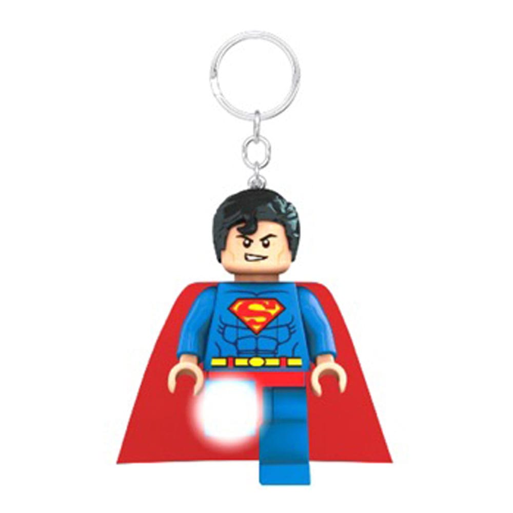LEGO DC Comics Light-Up Keychain Superman 8 cm Keyrings