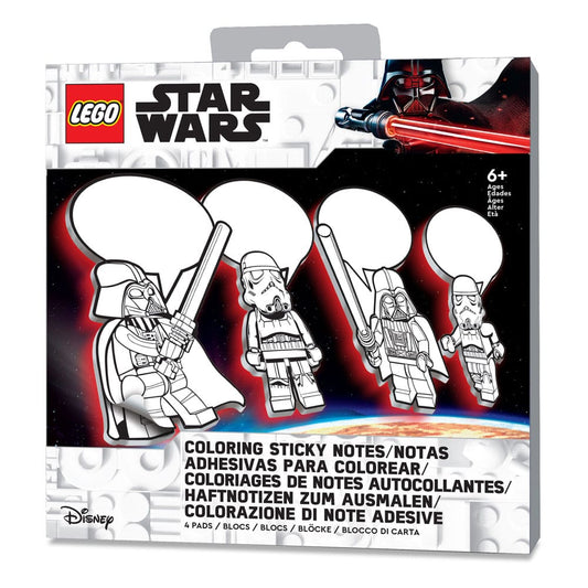 LEGO Star Wars Sticky Notes Set with Pen Darth Vader Album & stickers