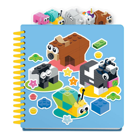 LEGO Icon Tab-Notebook Animals Stationery