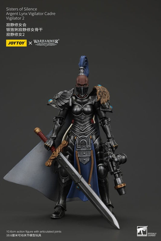 Warhammer The Horus Heresy Actionfigur Sisters of Silence Argent Lynx Vigilator Cadre Vigilator 2 19 cm Action figures