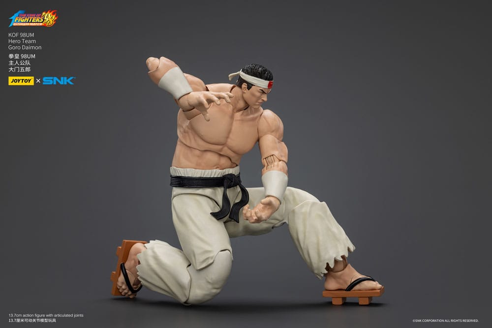 The King Of Fighters '98 Action Figure Hero Team Goro Daimon 12 cm Joy Toy (CN)