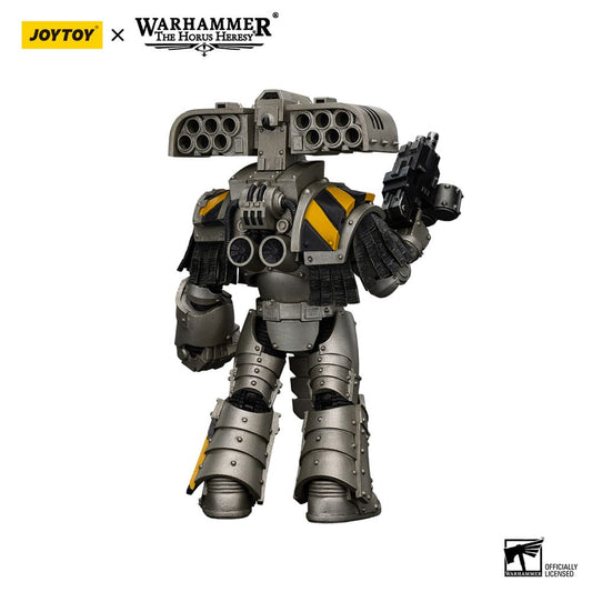 Warhammer The Horus Heresy Action Figure 1/18 lron Warriors Tyrant Siege Master Terminator with Rocket launcher 14 cm Joy Toy (CN)