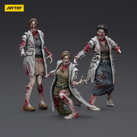 Zombie Dark Source Action Figures 3-Pack Medics 8 cm Joy Toy (CN)