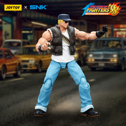 The King Of Fighters '98 Action Figure Hero Team Clark Still 12 cm Joy Toy (CN)